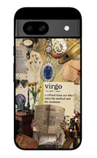 Virgo Zodiac Google Pixel 8A Glass Case