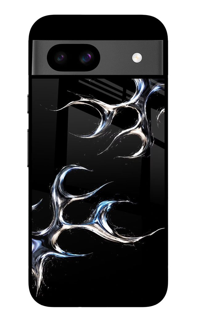 Chrome Tribal Google Pixel 8A Glass Case