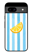 Summer Lemon Google Pixel 8A Glass Case