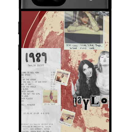 Taylor Swift Google Pixel 8A Glass Case