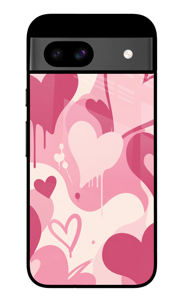 Hearty case Google Pixel 8A Glass Case