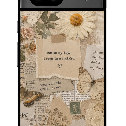 Vintage case Google Pixel 8A Glass Case