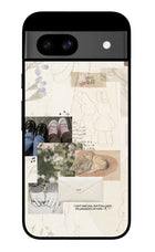 Soft Aesthetic Google Pixel 8A Glass Case