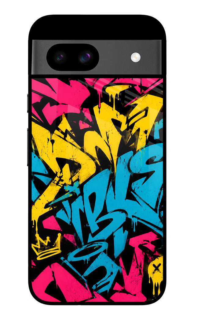 Graffiti Vibe Google Pixel 8A Glass Case