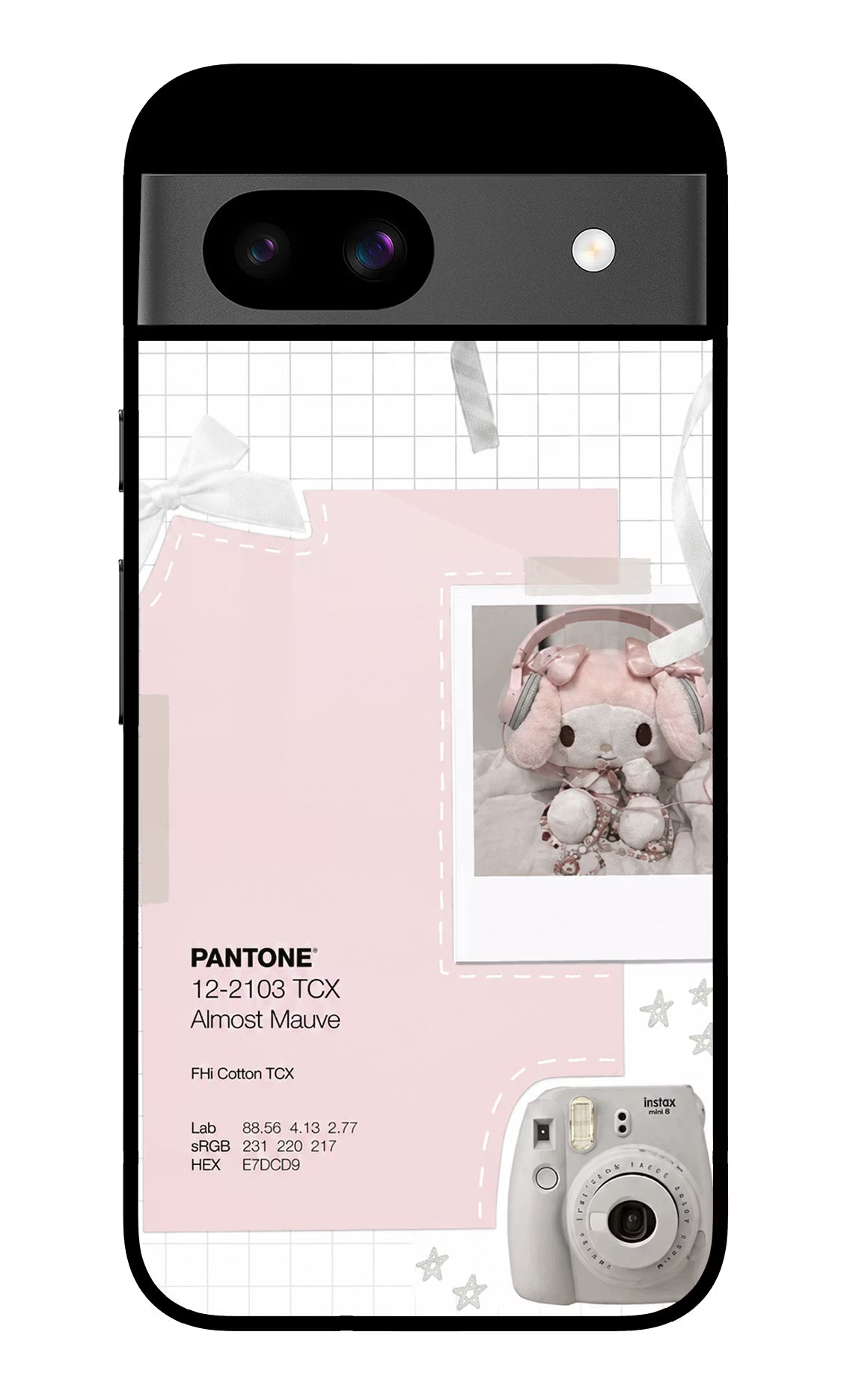 Pantone Asthetic Google Pixel 8A Glass Case
