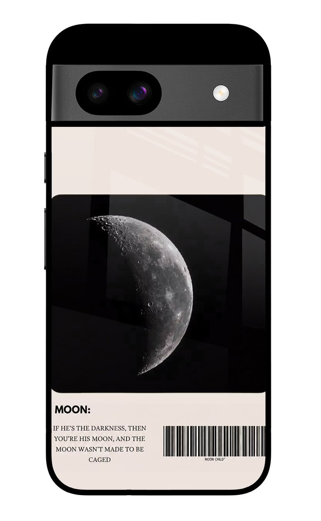 Moon Phase Google Pixel 8A Glass Case
