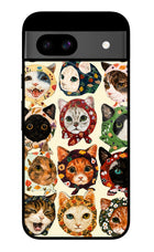 Cool Cat Google Pixel 8A Glass Case