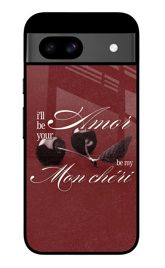 Velvet Cherry Google Pixel 8A Glass Case