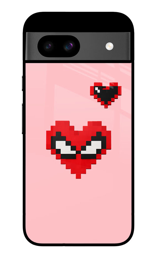 Gwen Heart Google Pixel 8A Glass Case