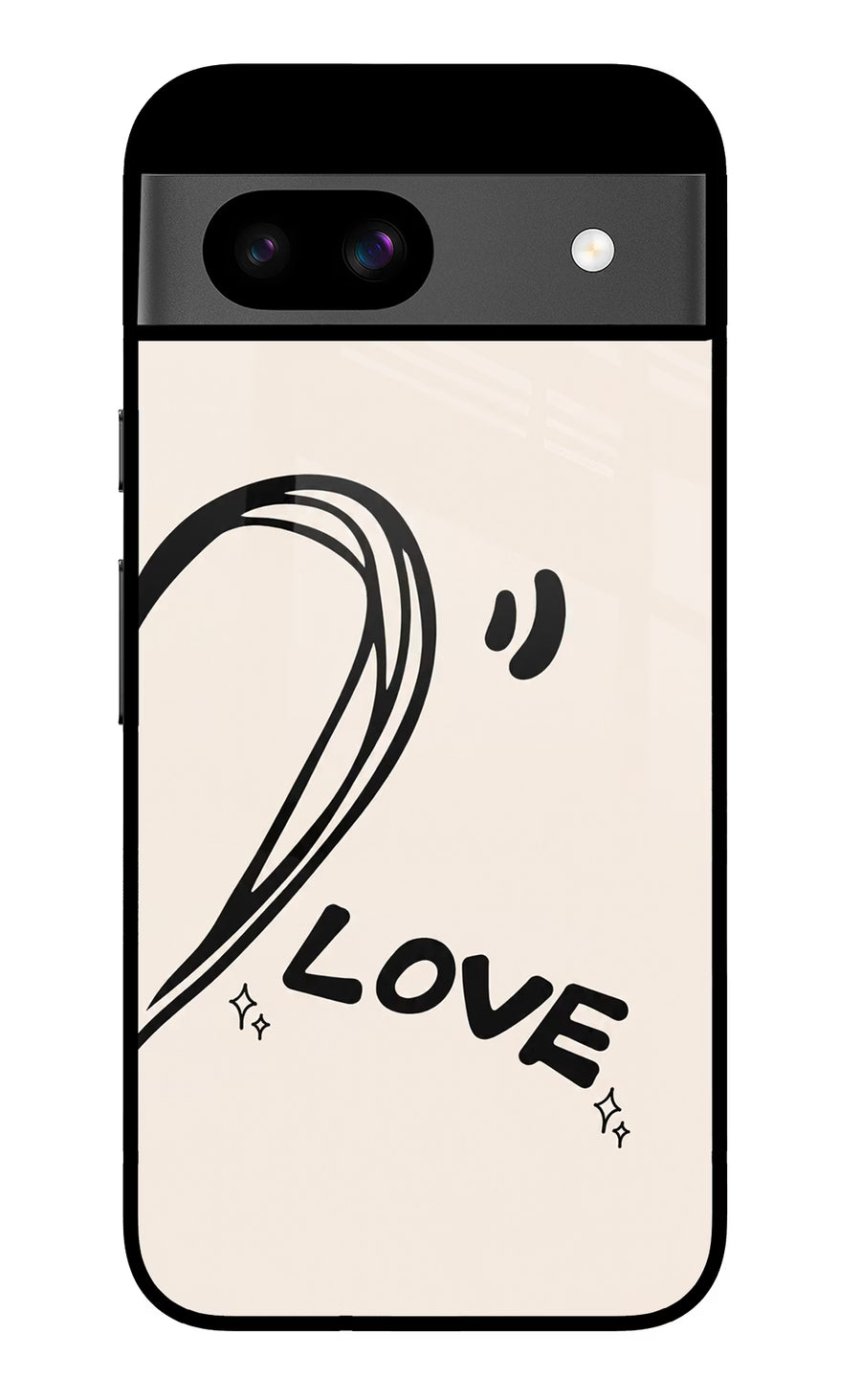 Soul Line Google Pixel 8A Back Cover, Glass case