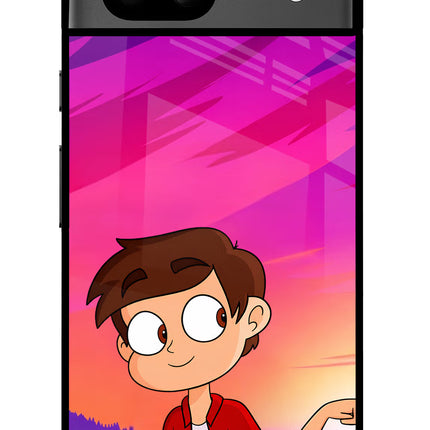 Marco Sunset Google Pixel 8A Glass Case