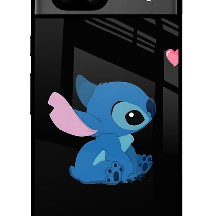 Stitch Crush Google Pixel 8A Glass Case