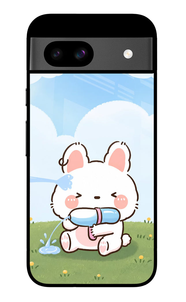 Bunny Treat Google Pixel 8A Glass Case