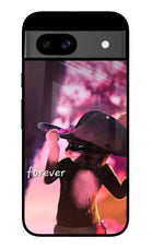 Forever Cat Google Pixel 8A Glass Case
