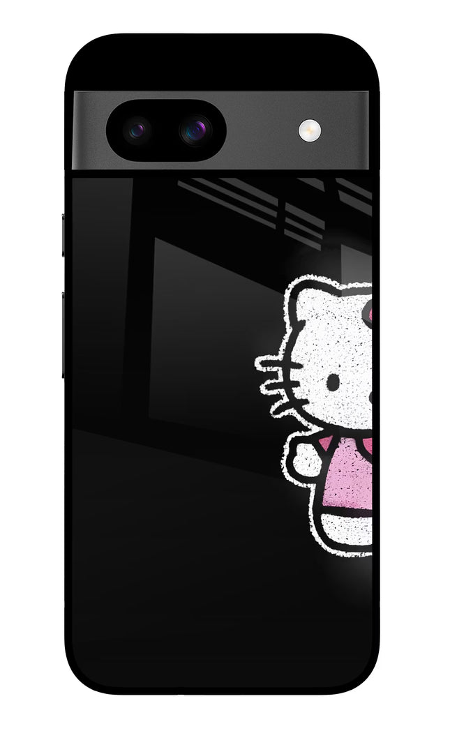 Kitty Charm Google Pixel 8A Glass Case