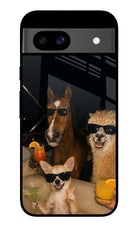 Party Squad Google Pixel 8A Glass Case