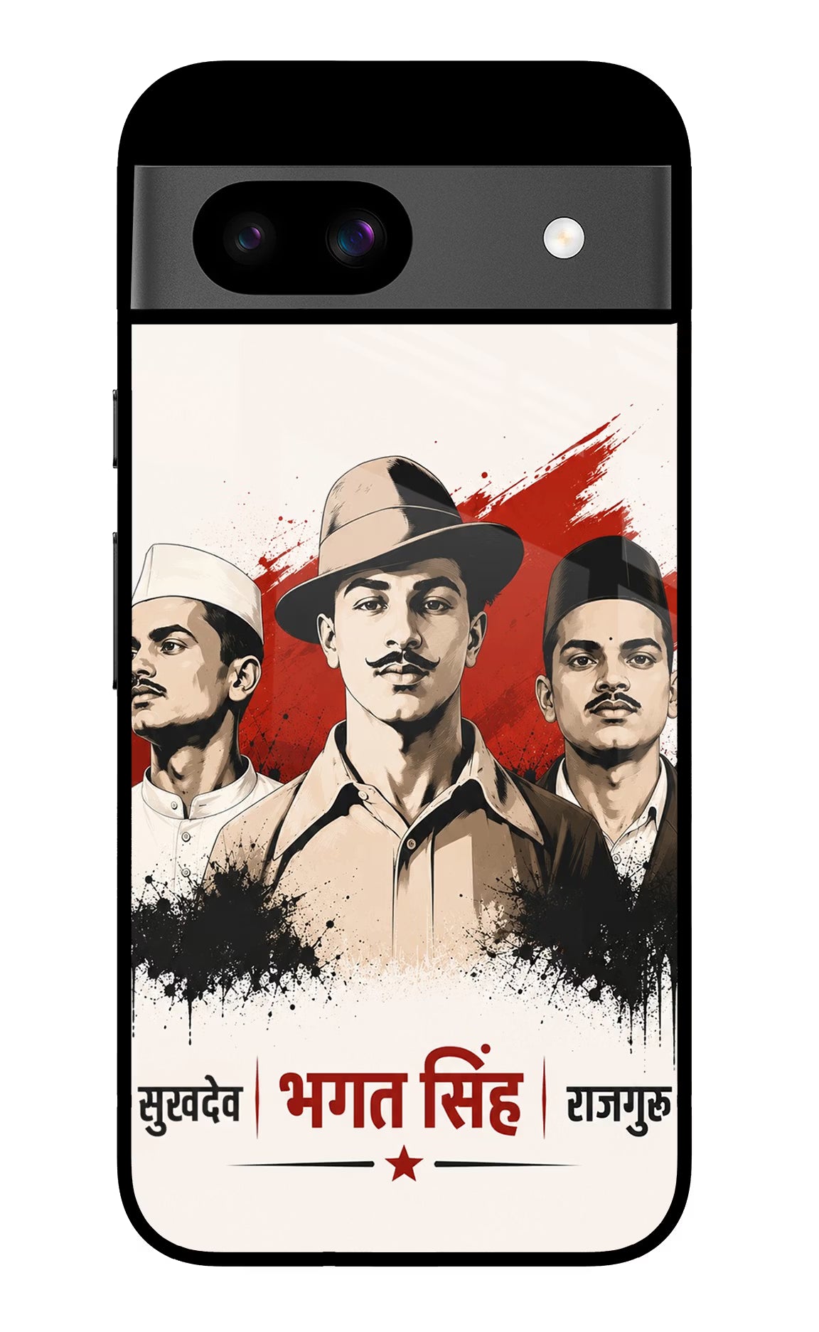 Sardar Patel Iron Will Google Pixel 8A Glass Case