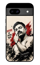 Chandrashekhar Azad Fearless Google Pixel 8A Glass Case