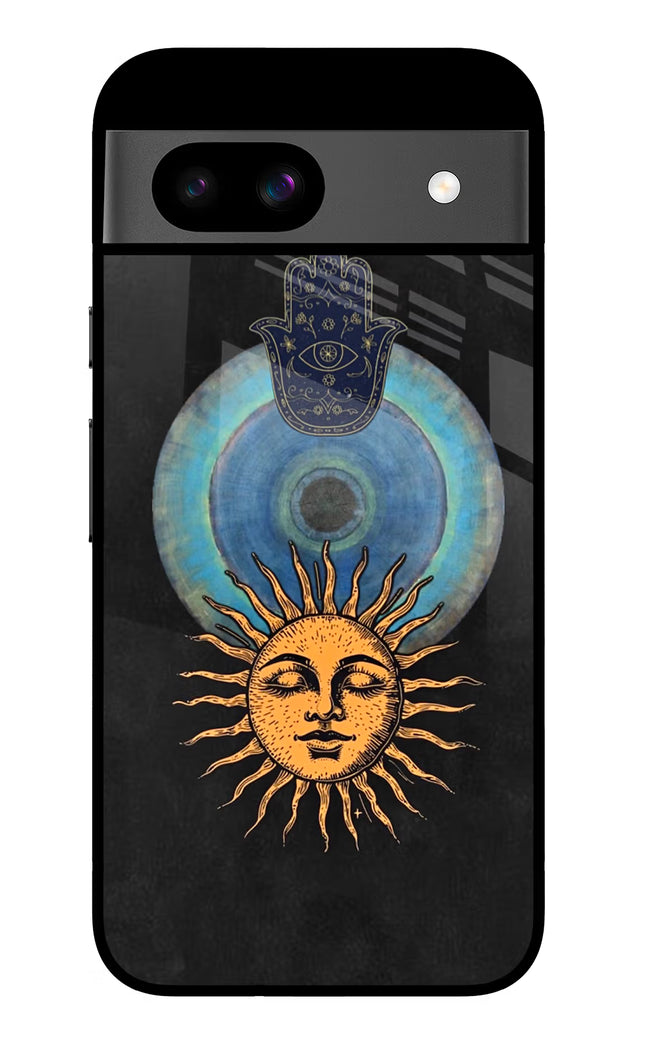 Divine Sun Google Pixel 8A Glass Case