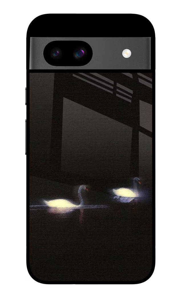 Silent Swans Google Pixel 8A Glass Case