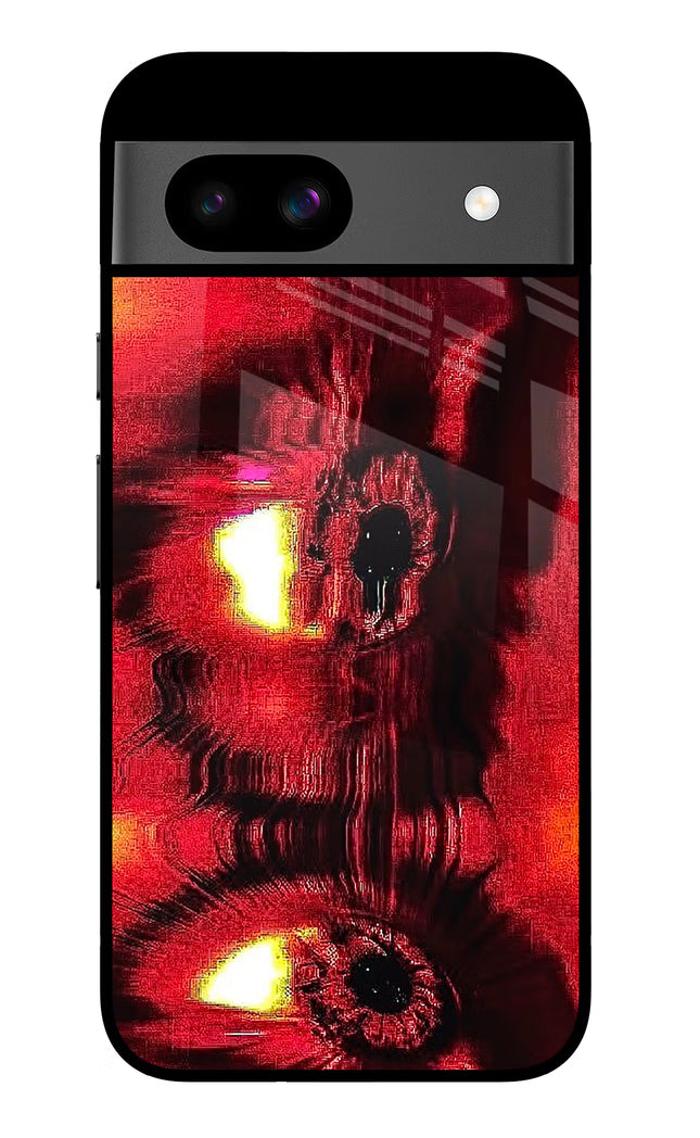 Fire Eye Google Pixel 8A Glass Case