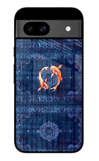 Koi Blue Google Pixel 8A Glass Case