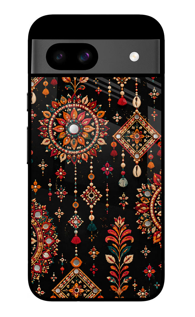 Boho Noir Google Pixel 8A Glass Case