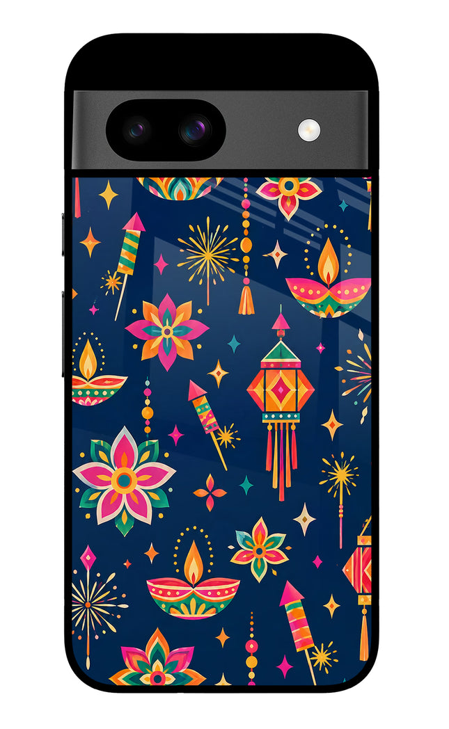 Festive Pop Google Pixel 8A Glass Case