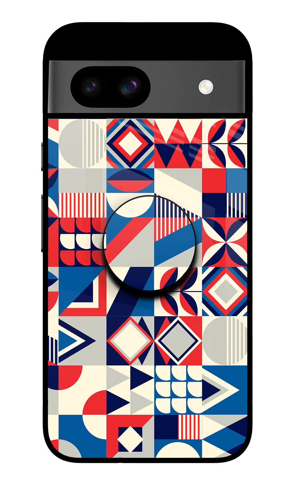 Colorful Pattern Google Pixel 8A Pop Case by Casekaro