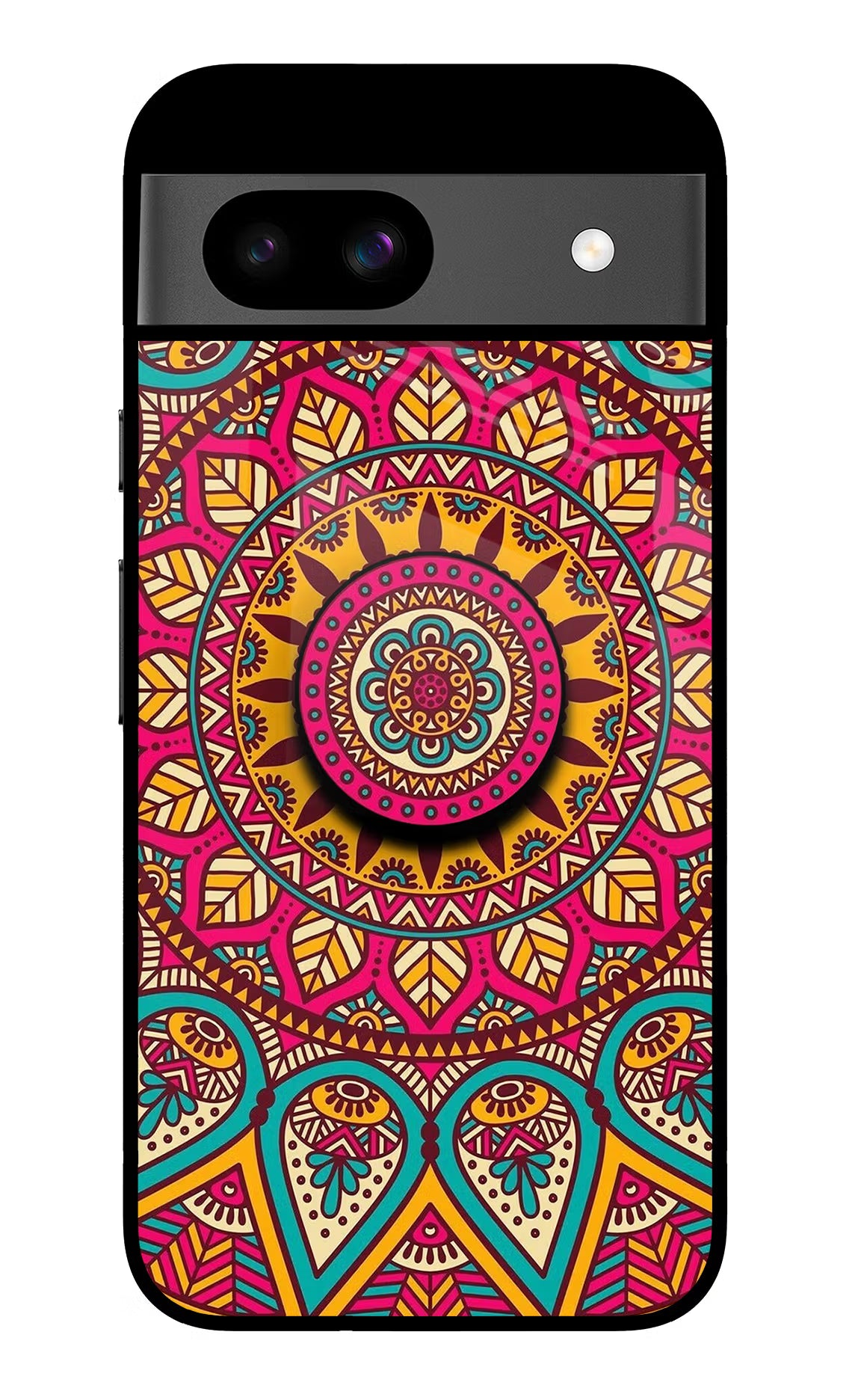 Mandala Google Pixel 8A Pop Case by Casekaro