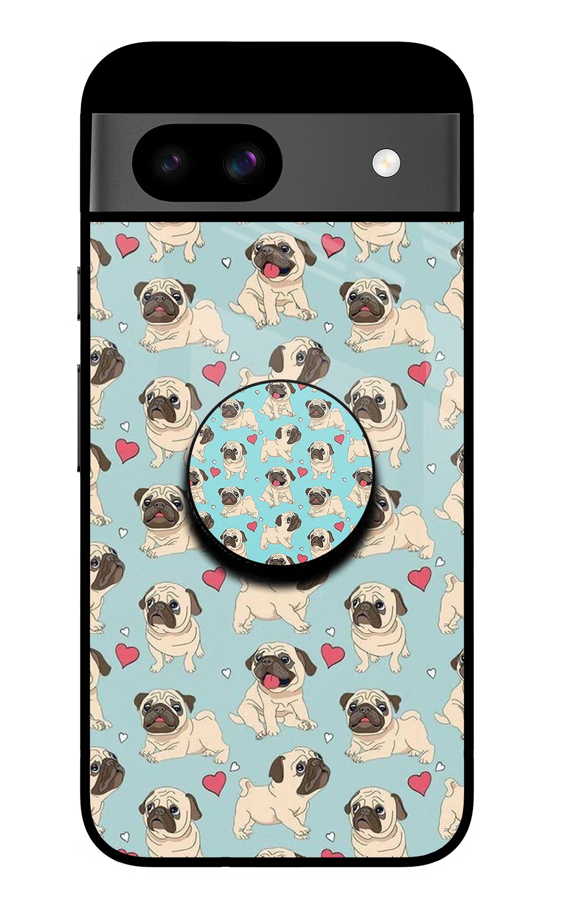 Pug Dog Google Pixel 8A Pop Case by Casekaro