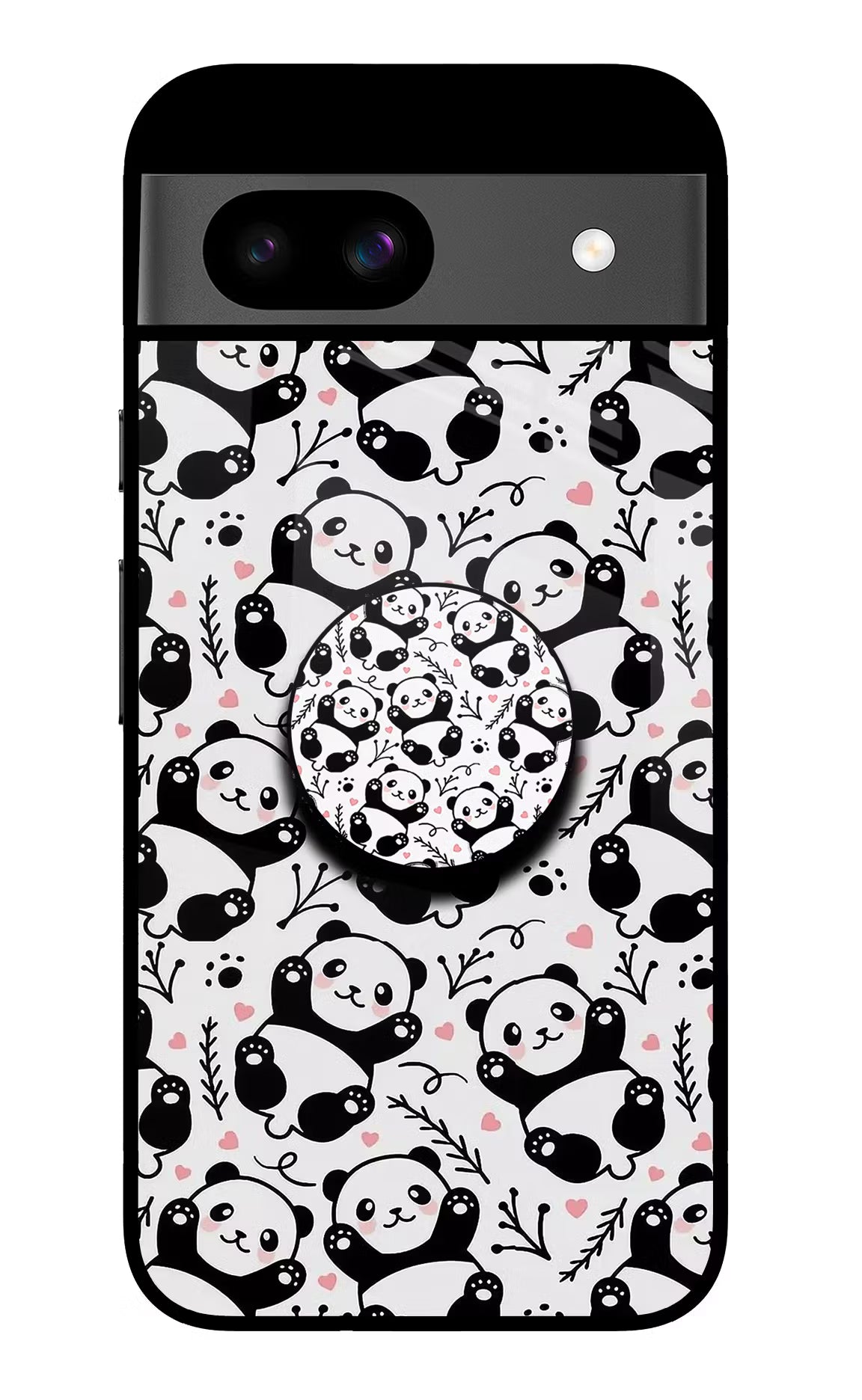 Cute Panda Google Pixel 8A Pop Case by Casekaro