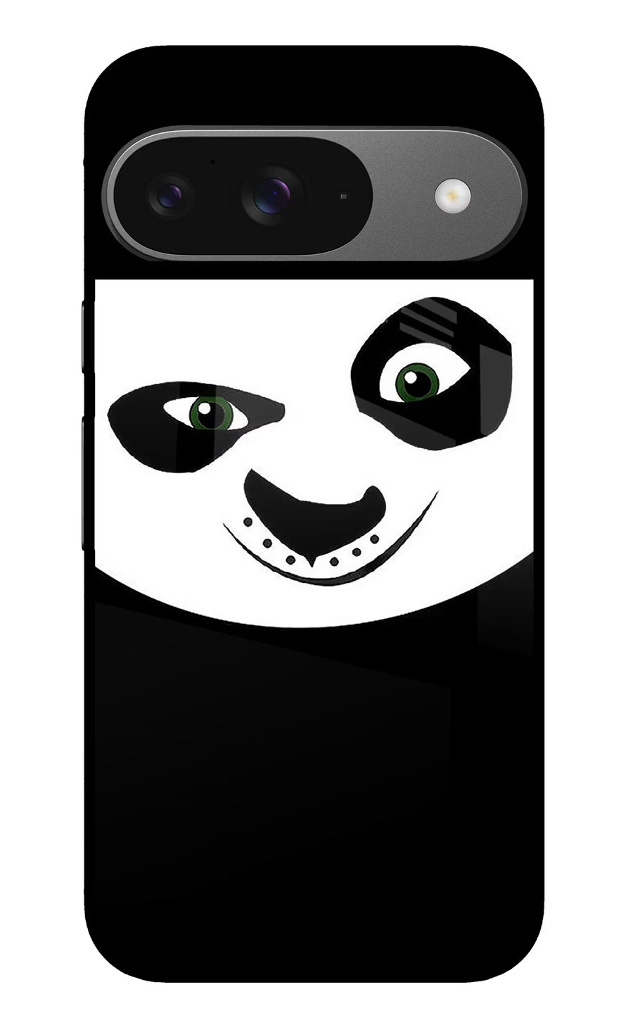 Panda Google Pixel 9 Back Cover, Glass case