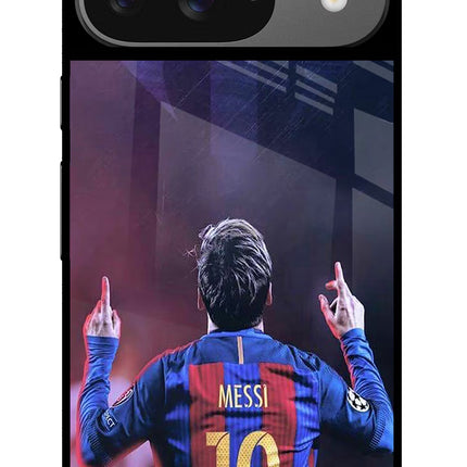 Messi Google Pixel 9 Glass Case