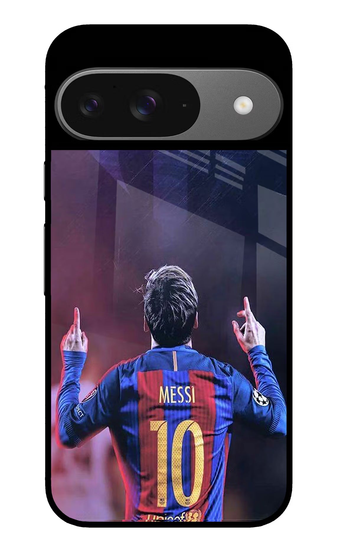 Messi Google Pixel 9 Glass Case