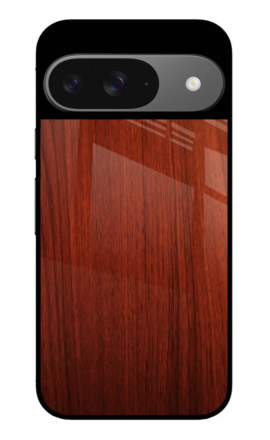 Wooden Plain Pattern Google Pixel 9 Glass Case