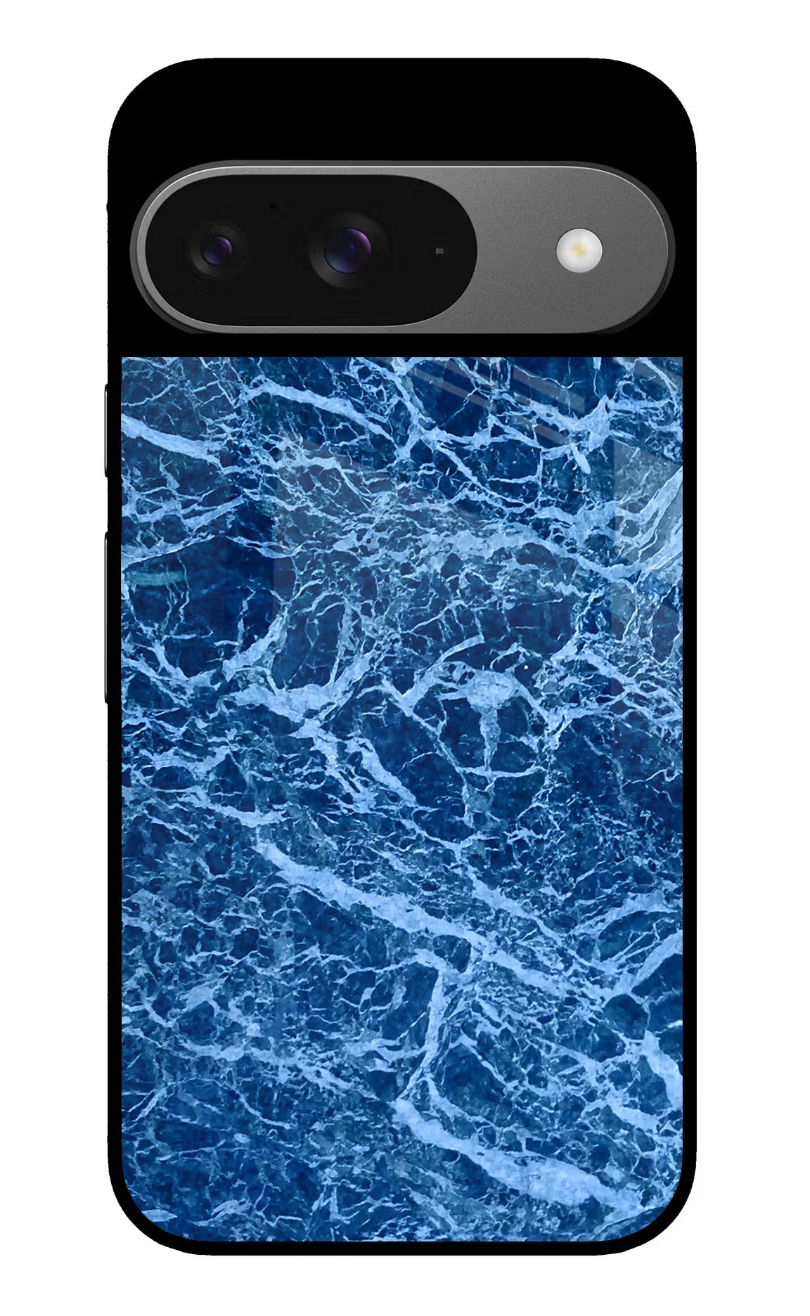 Blue Marble Google Pixel 9 Glass Case
