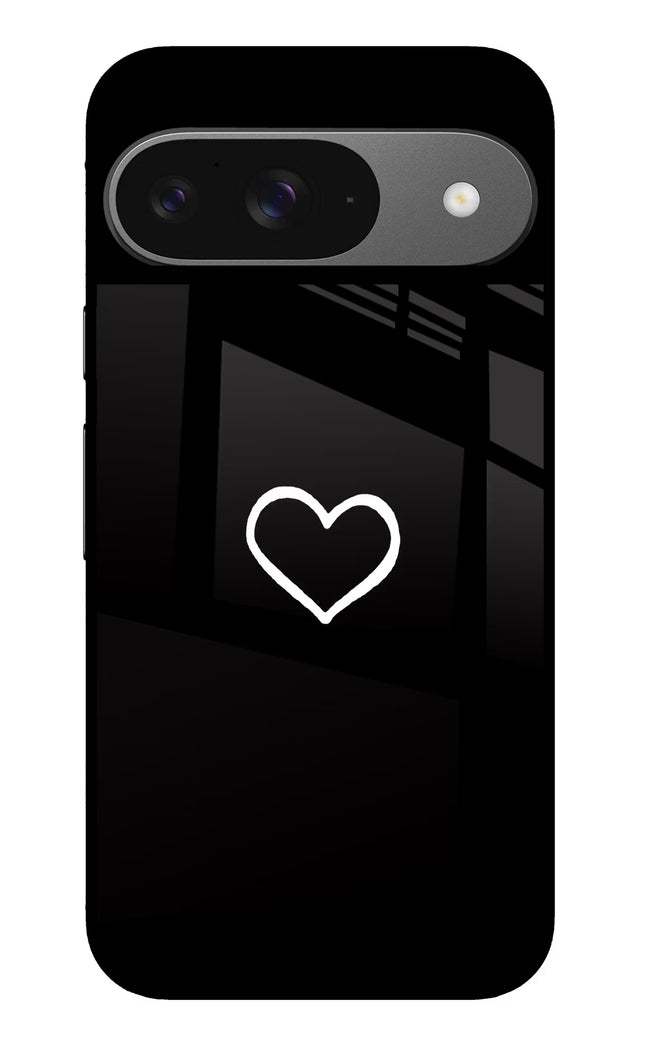 Heart Google Pixel 9 Glass Case