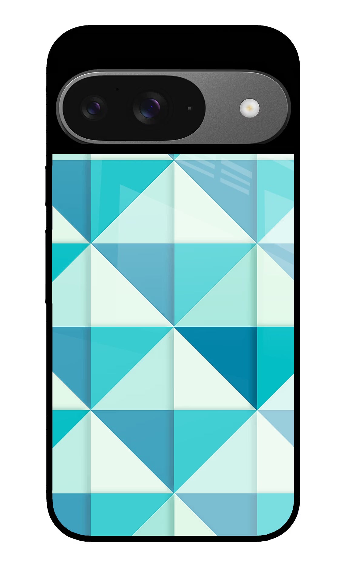 Abstract Google Pixel 9 Glass Case Back Cover by Casekaro