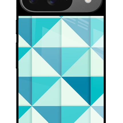 Abstract Google Pixel 9 Glass Case