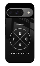 Go Fuck Yourself Google Pixel 9 Glass Case