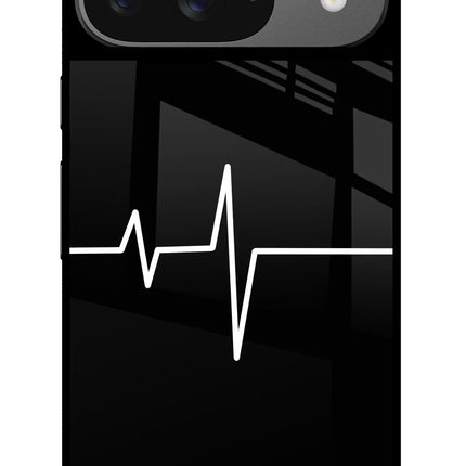Heart Beats Google Pixel 9 Glass Case