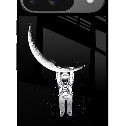 Moon Space Google Pixel 9 Glass Case