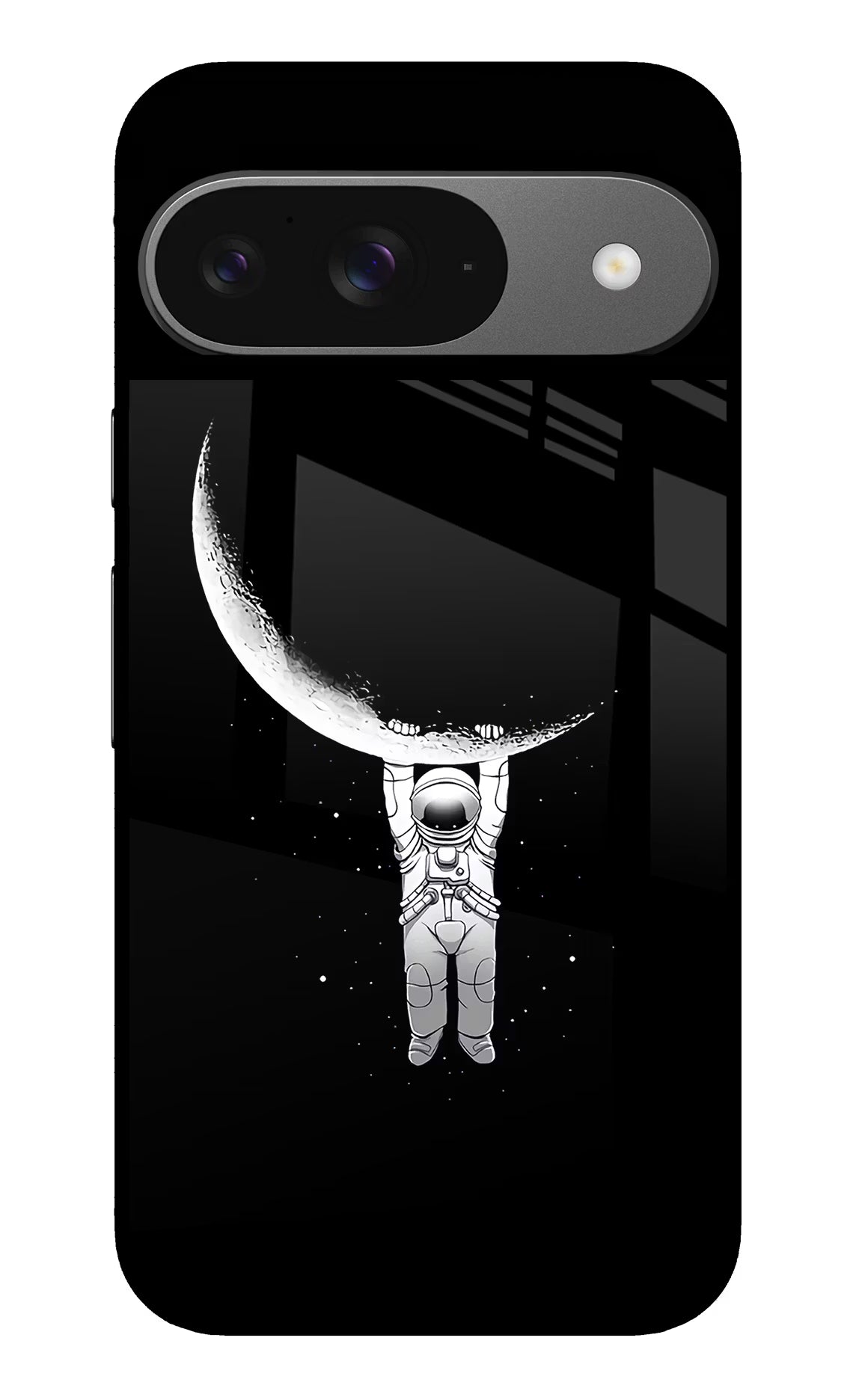 Moon Space Google Pixel 9 Glass Case