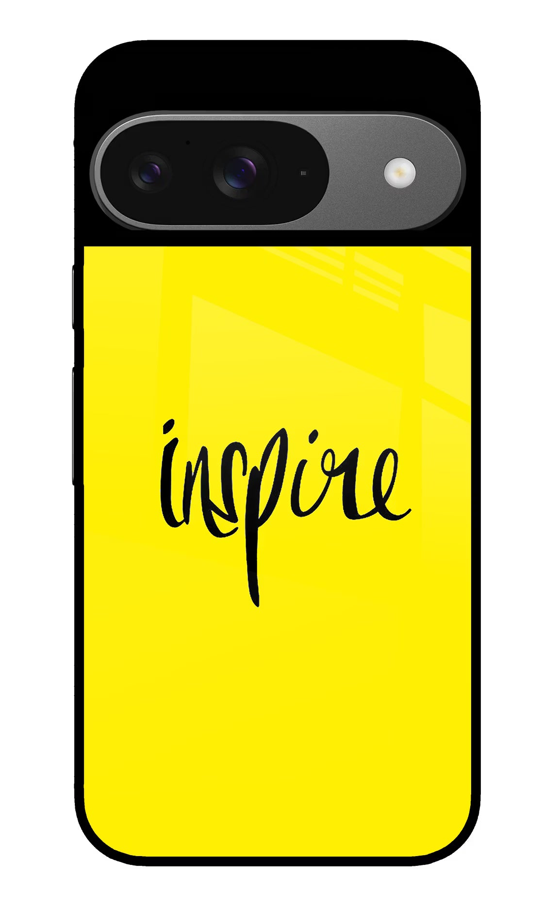 Inspire Google Pixel 9 Glass Case Back Cover by Casekaro