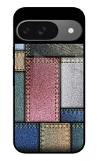 Multicolor Jeans Google Pixel 9 Glass Case