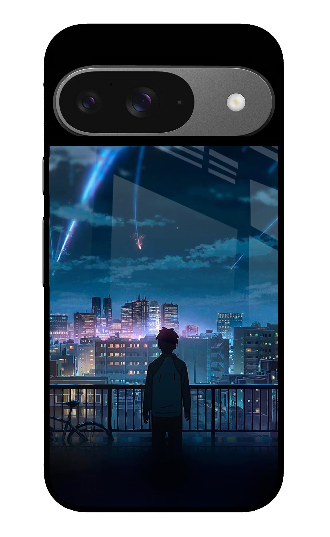 Anime Google Pixel 9 Glass Case Back Cover by Casekaro