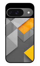 Abstract Google Pixel 9 Glass Case