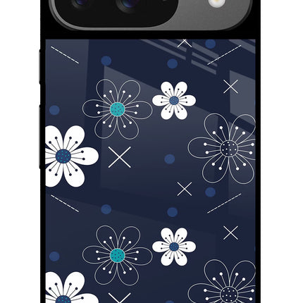 Flowers Google Pixel 9 Glass Case