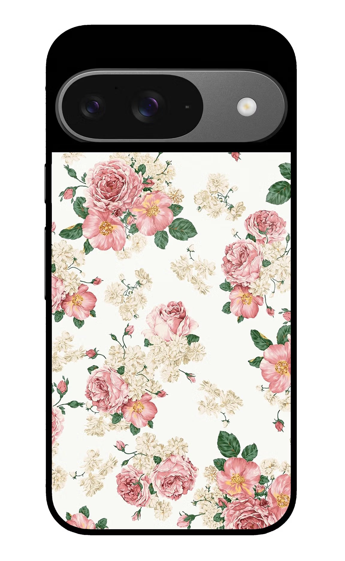 Flowers Google Pixel 9 Glass Case